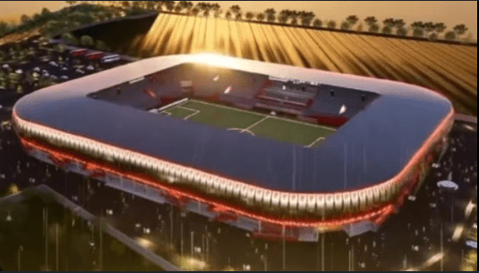 Pembangunan Stadion GDJ Masuk Tahap Ketiga, Fokus Pemasangan Atap dan Akses Suporter 1 Stadion GDJ